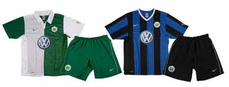 Camiseta de Wolfsburg para la temporada 07 - 08