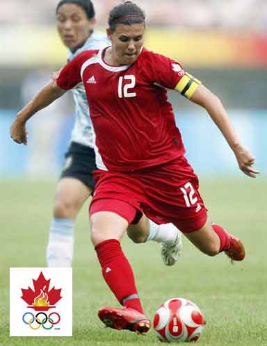 Canadian Women 's Games HOME JERSEY 2008