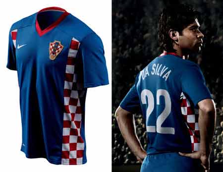 Camisa croata de salida 08 - 09
