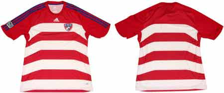 FC Dallas Home and Away shirt 2008