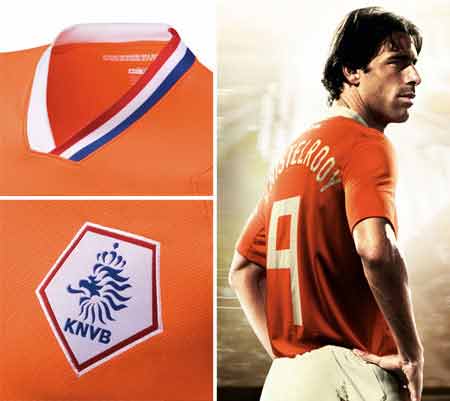 Camiseta holandesa para la temporada 08 - 09