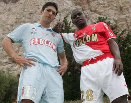 Camisetas de Mónaco para la temporada 08 - 09
