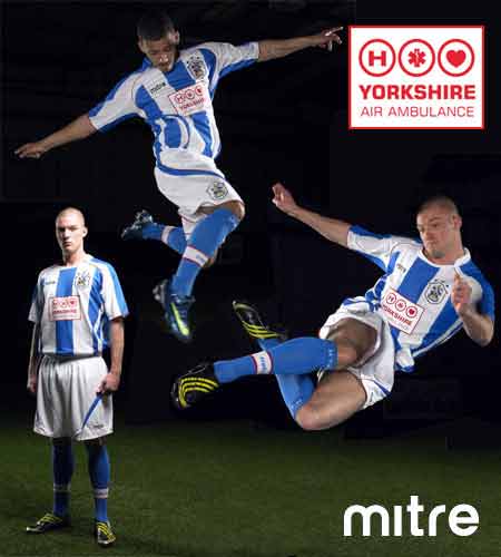 Huddersfield 09 - 10 Home and Go shirts