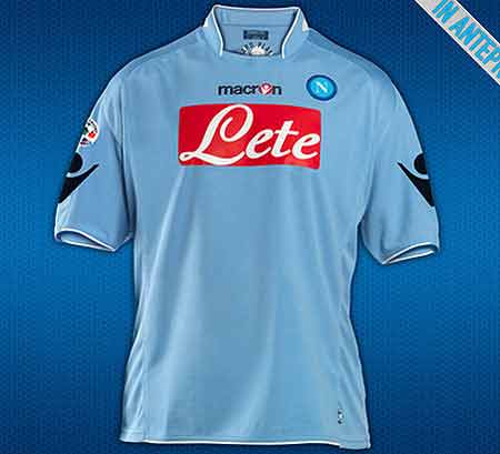 Napoli 09 - 10 Home and Go shirts