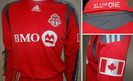 2009 temporada Toronto FC Home and Go shirt release