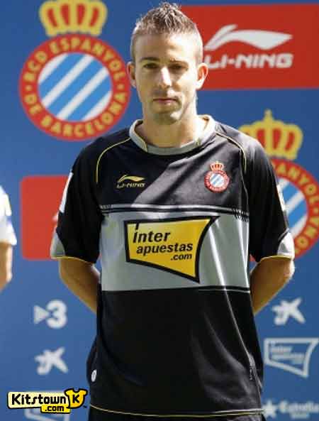 Espanyol Home and Go shirts 2010 - 11