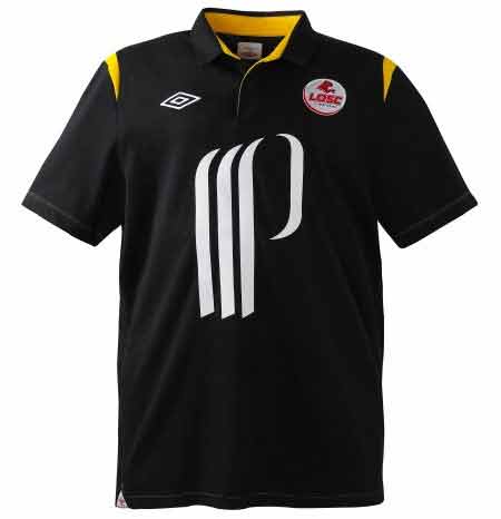Camiseta de Lille para la temporada 2010 - 11