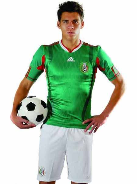 Camiseta de la Copa del Mundo 2010 de México