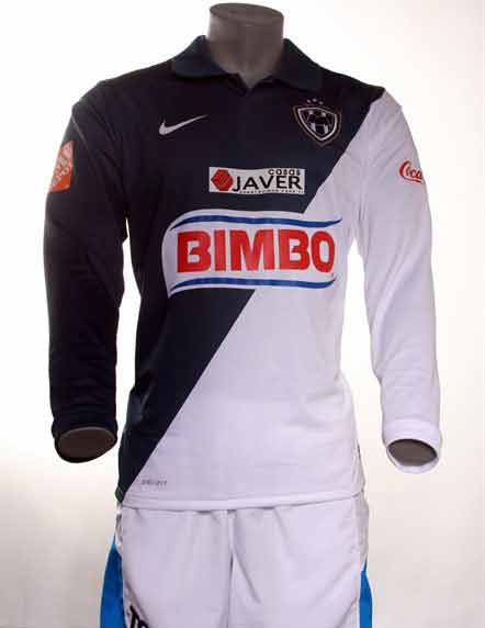 Monterrey temporada 2010 segunda camiseta de salida