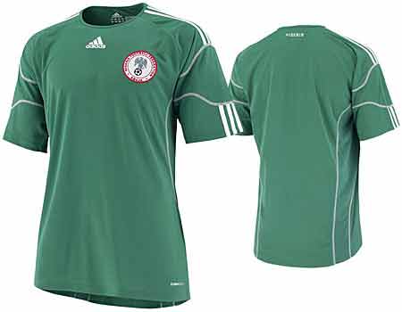 Nigeria 2010 African Cup HOME JERSEY