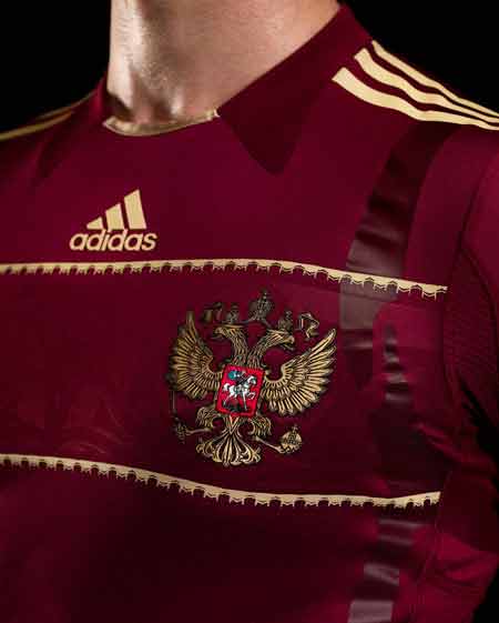 Red Power - the Russian National Team 2010 HOME JERSEY Story