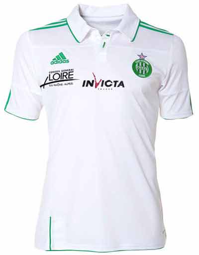 Camiseta de San Etienne 2010 - 11