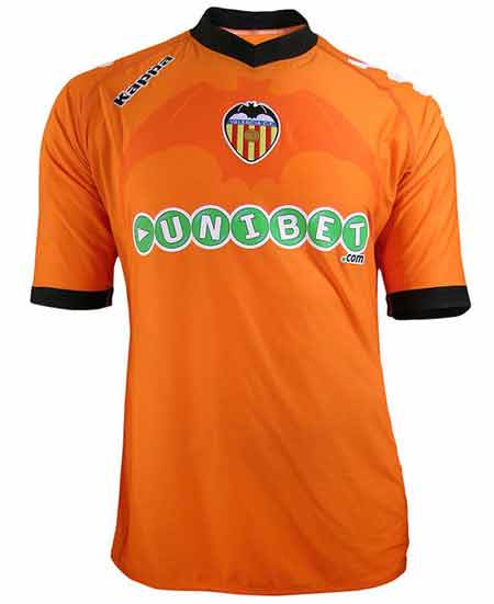 Camisetas de Valencia 2010 - 11
