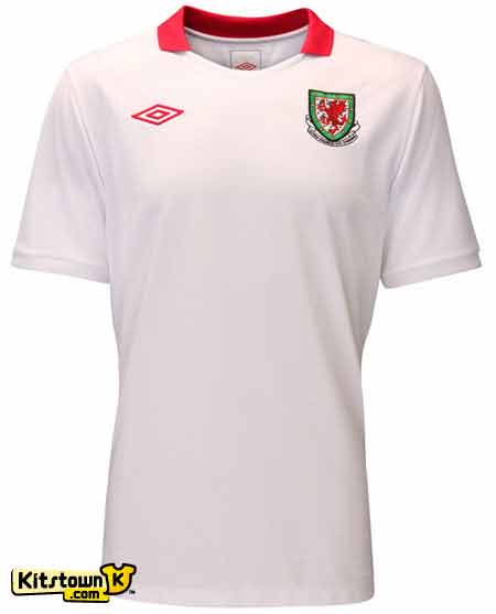 Camiseta de Gales 2010 - 12