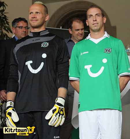 Hannover 96 Home and Go shirts 2011 - 12