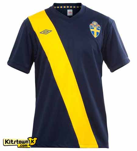 Camisetas de viaje de Suecia para la temporada 2011 - 12