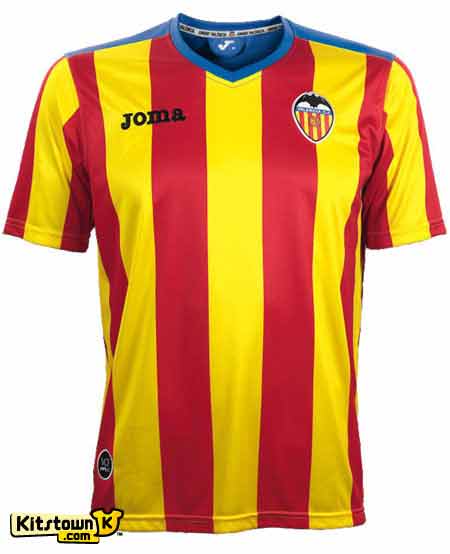 Camiseta de Valencia 2011 - 12