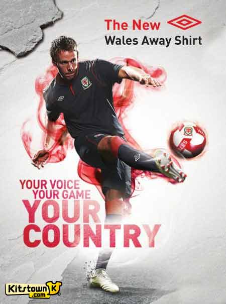 Camiseta de Gales 2011 - 12