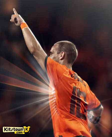 Camisa de casa para la selección holandesa 2012 - 13