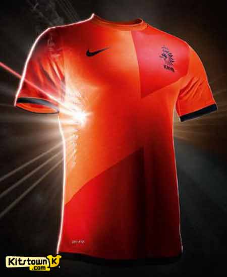 Camisa de casa para la selección holandesa 2012 - 13