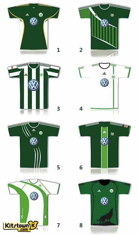 Votación de la camisa de Wolfsburg 2012 - 13