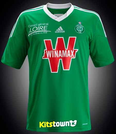 Camiseta de San Etienne para la Temporada 2013 - 14