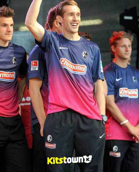 Freiburg 2013 - 14 Home and second Away shirt