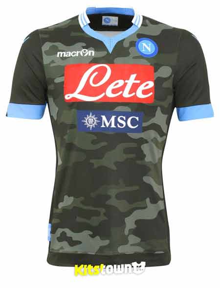 Napoli 2013 - 14 Home and Go shirts