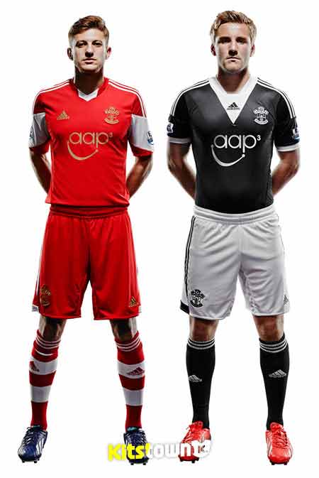 Southampton Home and Go shirts 2013 - 14