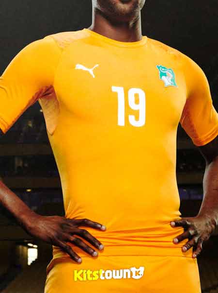 Camisetas de la Copa del mundo de Costa de marfil 2014