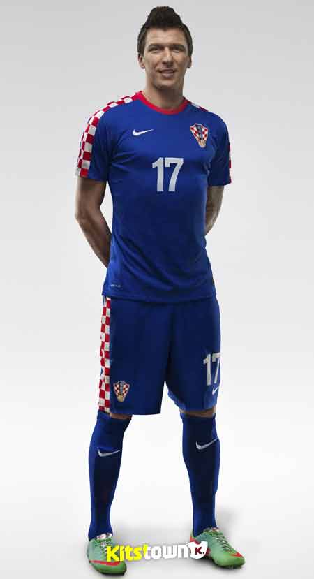 Camiseta de la Copa del mundo de Croacia 2014