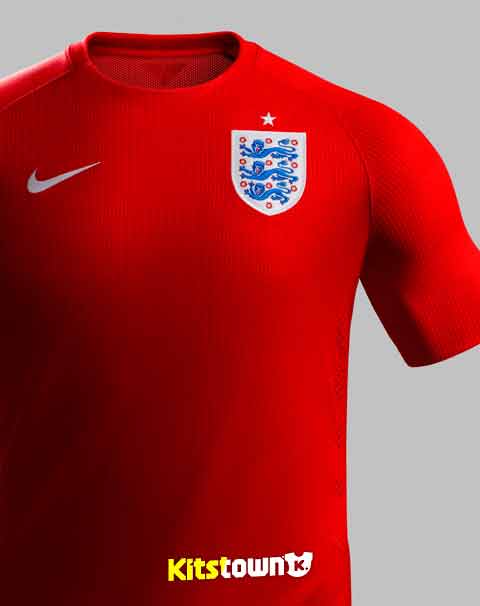 Camiseta de Inglaterra para la Copa del Mundo 2014