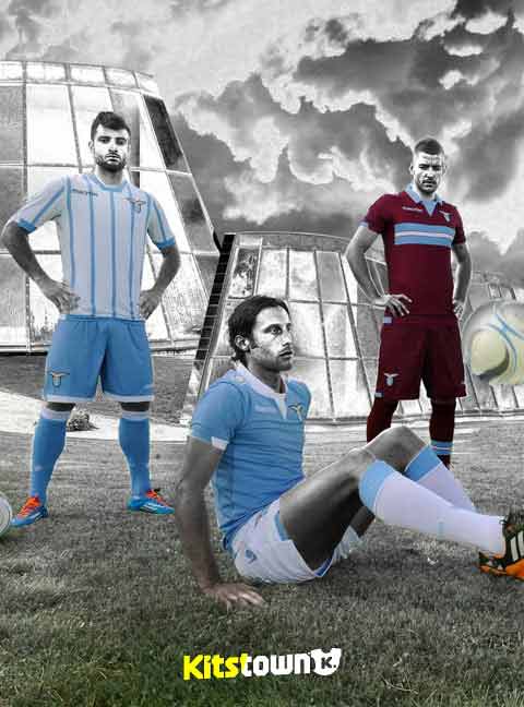 Lazio 2014 - 15 away and second Away shirts