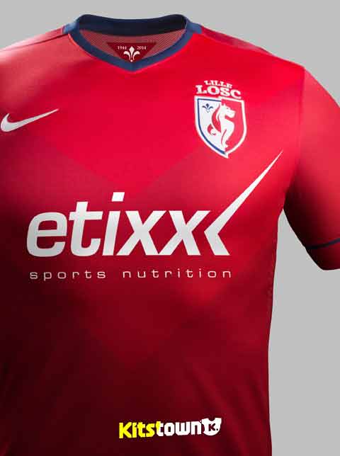 Camisetas de Lille para la temporada 2014 - 15