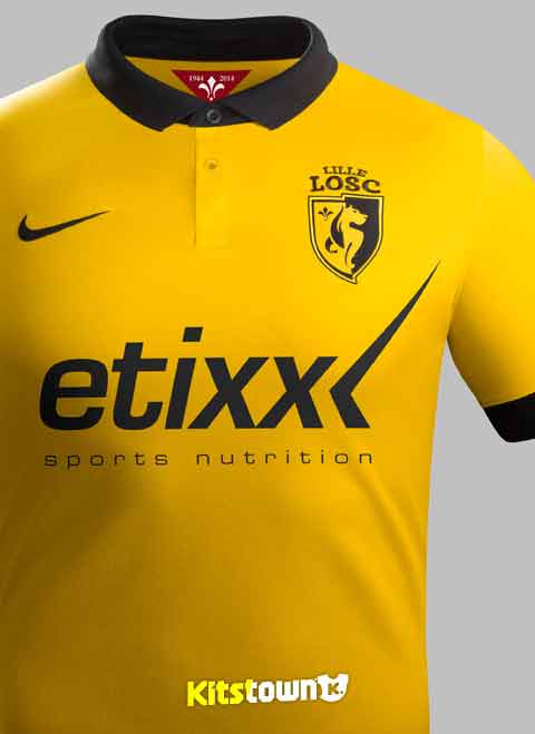 Camisetas de Lille para la temporada 2014 - 15