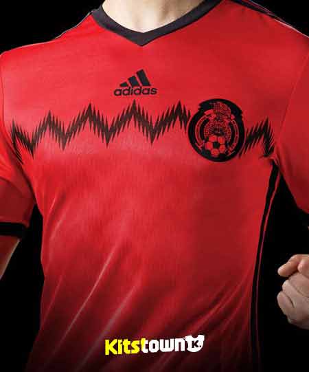 Camiseta de salida de la Copa del mundo de México 2014