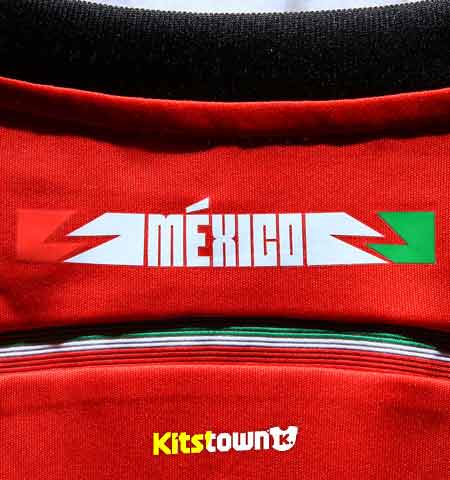 Camiseta de salida de la Copa del mundo de México 2014