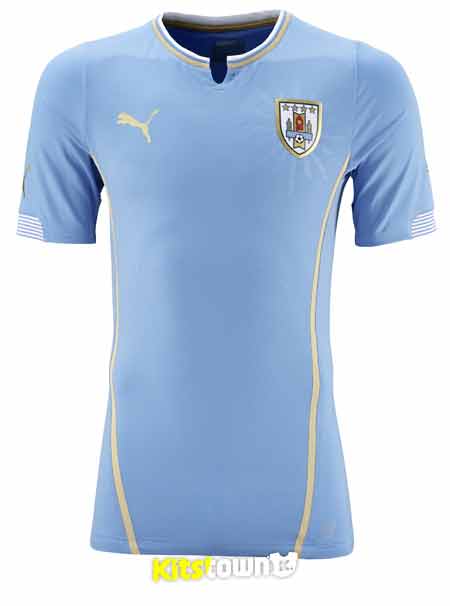 Camisetas de la selección uruguaya para la Copa del Mundo 2014
