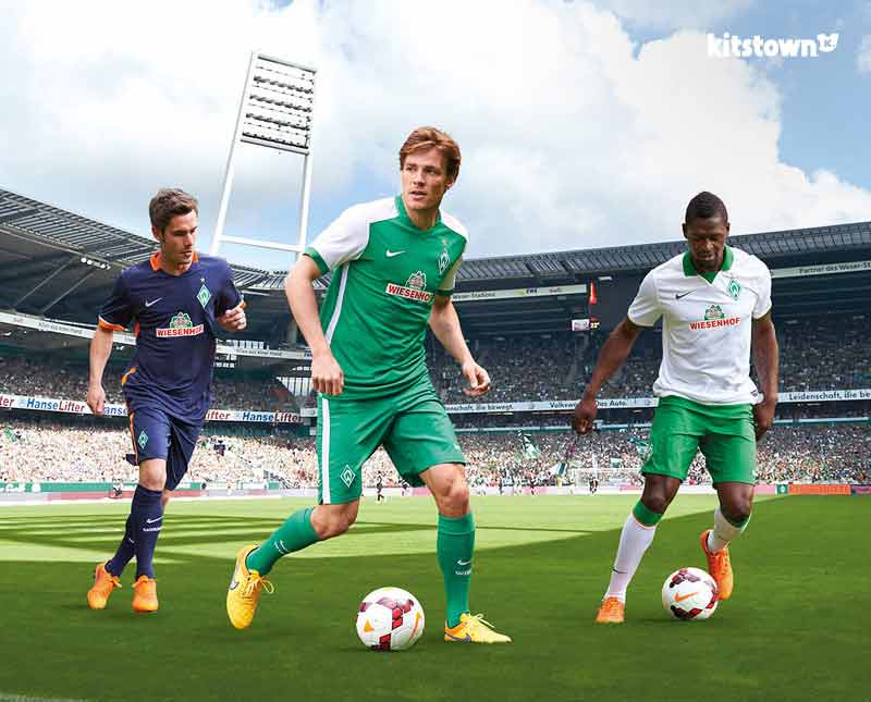 Yunda Bremen 2015 - 16 away and second Away shirts