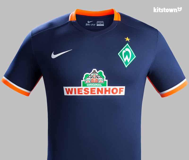 Yunda Bremen 2015 - 16 away and second Away shirts