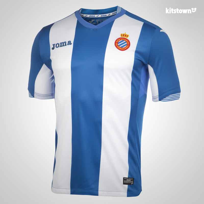 Espanyol Home and Go shirts 2015 - 16