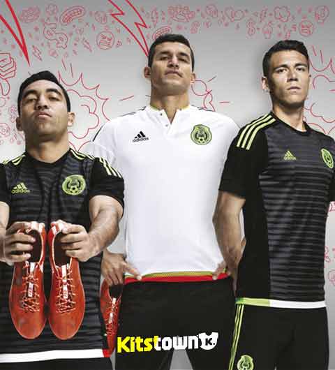 Camiseta de la Copa América 2015 de la selección nacional de México