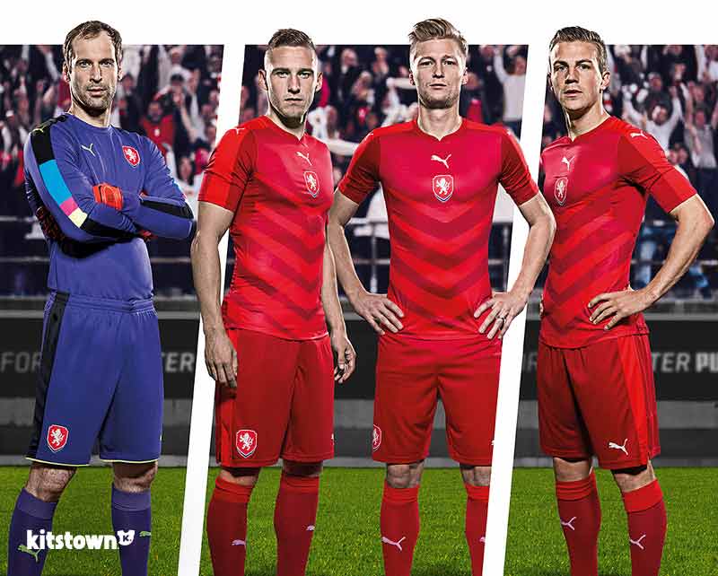 La camiseta de la Copa Europea 2016 de la selección Checa