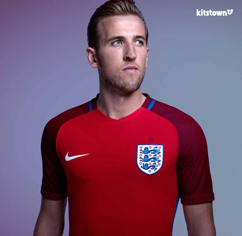 Inglaterra 2016 European Cup Home and Abroad Jersey