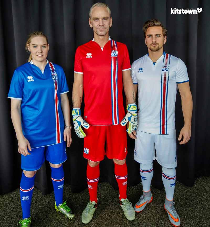 Camisetas de la selección islandesa para la Eurocopa 2016