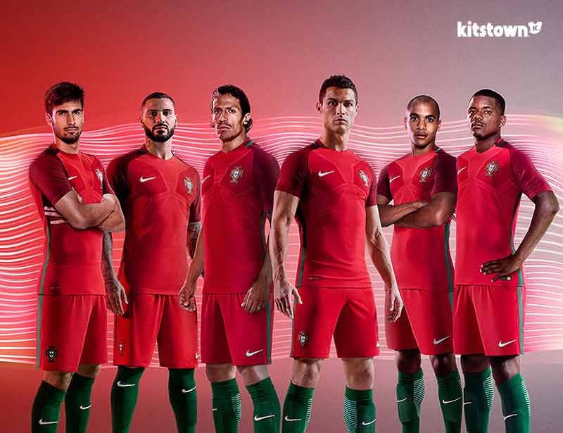 Camiseta de la selección nacional de Portugal para la Eurocopa 2016