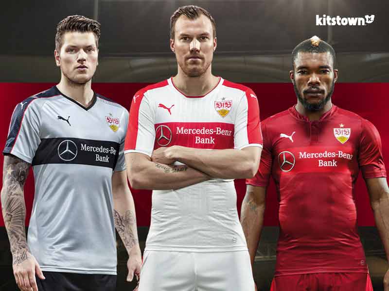 Stuttgart 2016 - 17 away and second Away shirts
