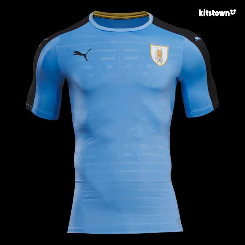 Camisetas de la selección uruguaya para la temporada 2016