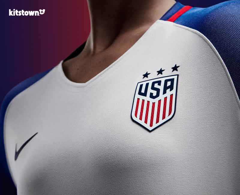 Camisetas de casa y de salida de la selección nacional de los Estados Unidos para la temporada 2016