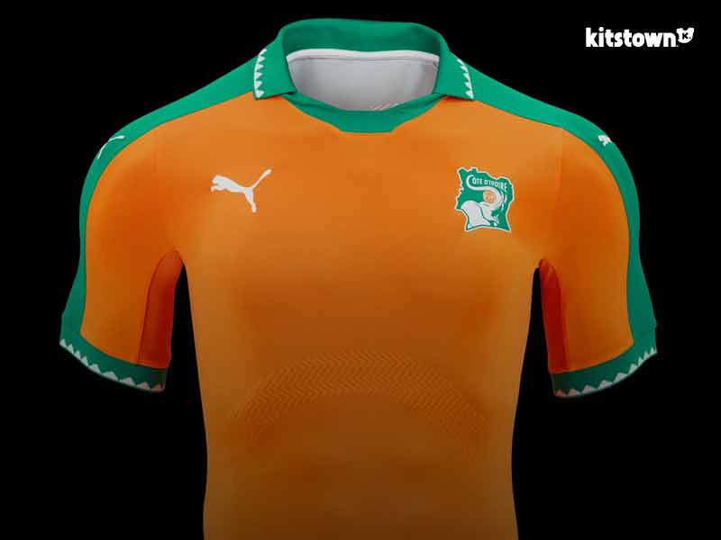 Camisetas de la Copa Africana de naciones 2017 para la selección de Côte d 'Ivoire